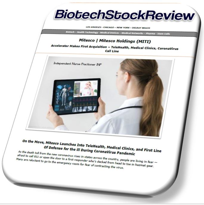 Mitesco Inc.. Biotech Stock Review
