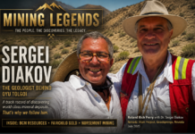 Mining Legends: Dr Sergei Diakov Dr Sergei Diakov and Roland Rick Perry