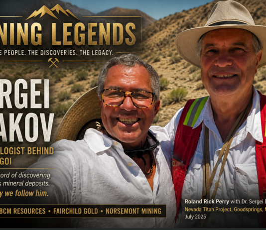 Mining Legends: Dr Sergei Diakov Dr Sergei Diakov and Roland Rick Perry