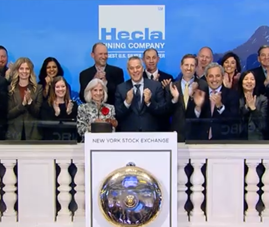 Hecla Mining (HL) $20.75 – Rips 33% Higher, on Incredible Numbers. Hecla Mining, Institutional Gold Analyst
